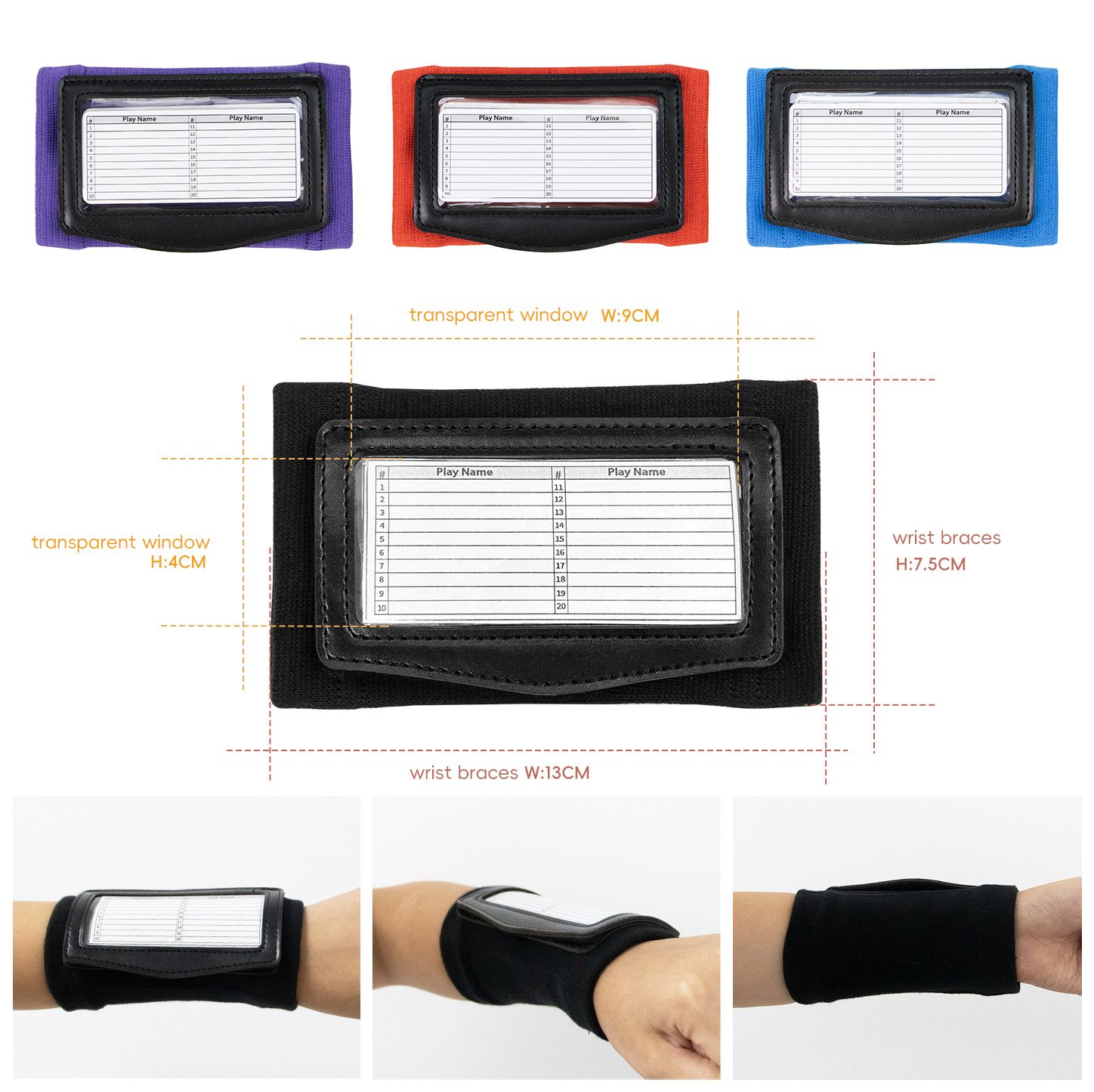 Children's regular rugby tactical wristband model